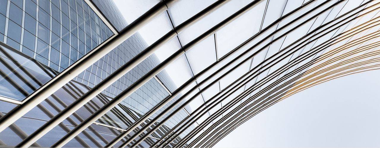 Abstract real estate building