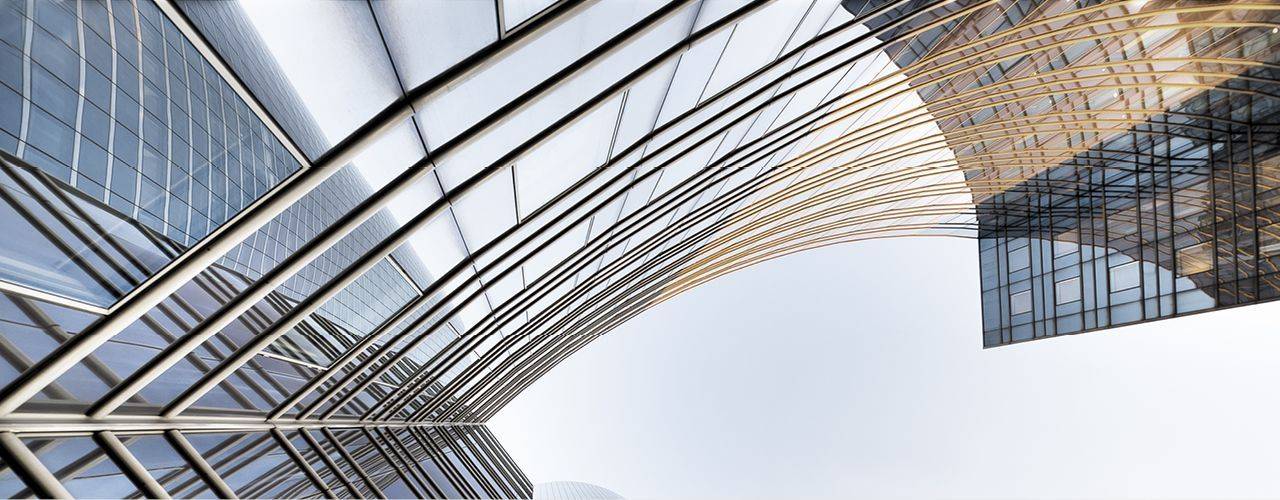 Abstract Real Estate building
