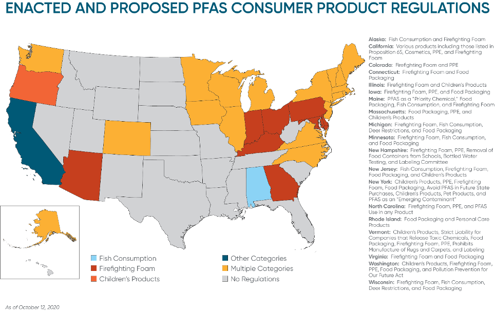 PFAS Consumer Products Regulations BCLP Bryan Cave Leighton Paisner